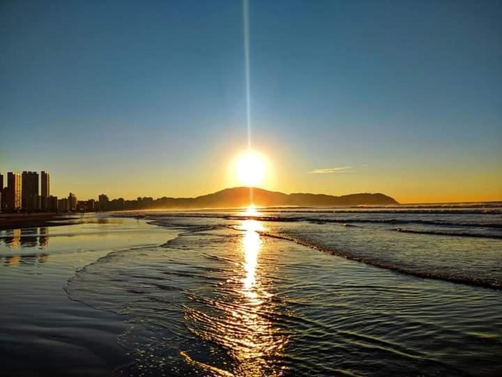 Apto Praia Grande - Guilhermina Dış mekan fotoğraf
